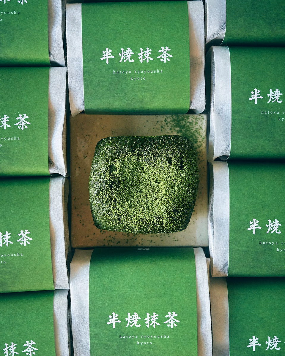 半焼抹茶 4個入 – 八十八良葉舎 8108kyoto